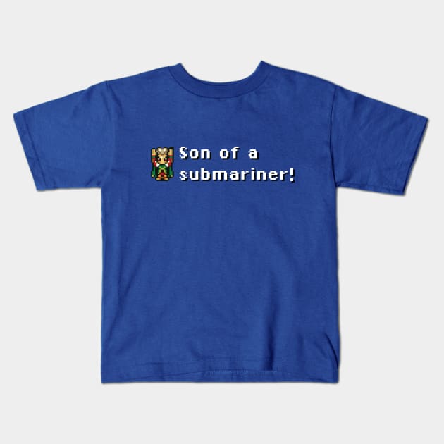 Son Of A Submariner! Kids T-Shirt by inotyler